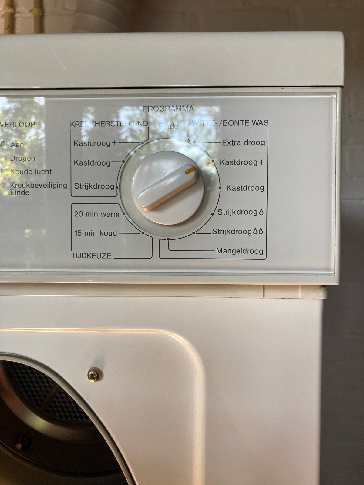 Gratis Miele Novotronic T410 Luchtafvoer Wasdroger 5kg, Witgoed en Apparatuur, Ophalen, Gebruikt, Luchtafvoer, Voorlader