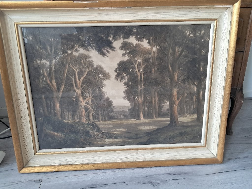 Aqurael Charles Edward Johnson, Ophalen, Landschap, Achter glas, Klassiek