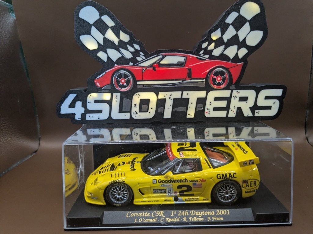 Fly Chevrolet Corvette C5R #2 Goodwrench 1e 24h Daytona 2001, Kinderen en Baby's, Ophalen of Verzenden, Nieuw, Elektrisch, Overige merken