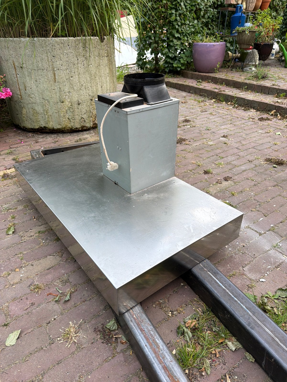 Itho afzuigkap - Gebruikt, maar functioneel GRATIS, Witgoed en Apparatuur, Afzuigkappen, Ophalen, Gebruikt, Minder dan 200 m³ per uur