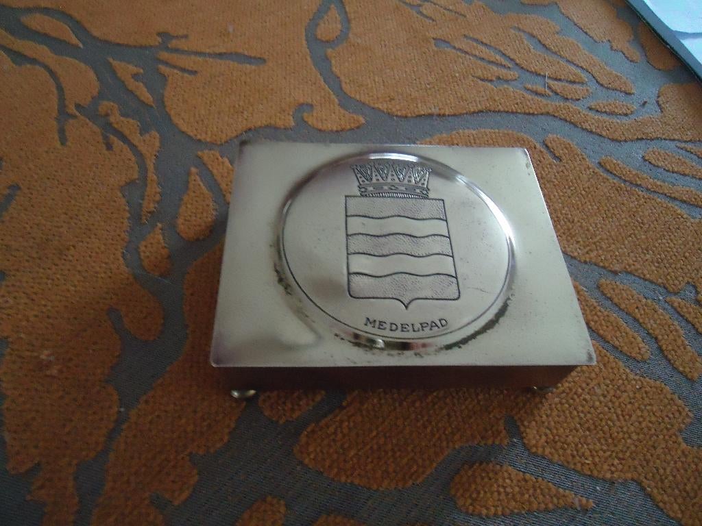 Vintage Zweeds Bijoux sigaretten/sigaren doosje in perf. st., Verzenden