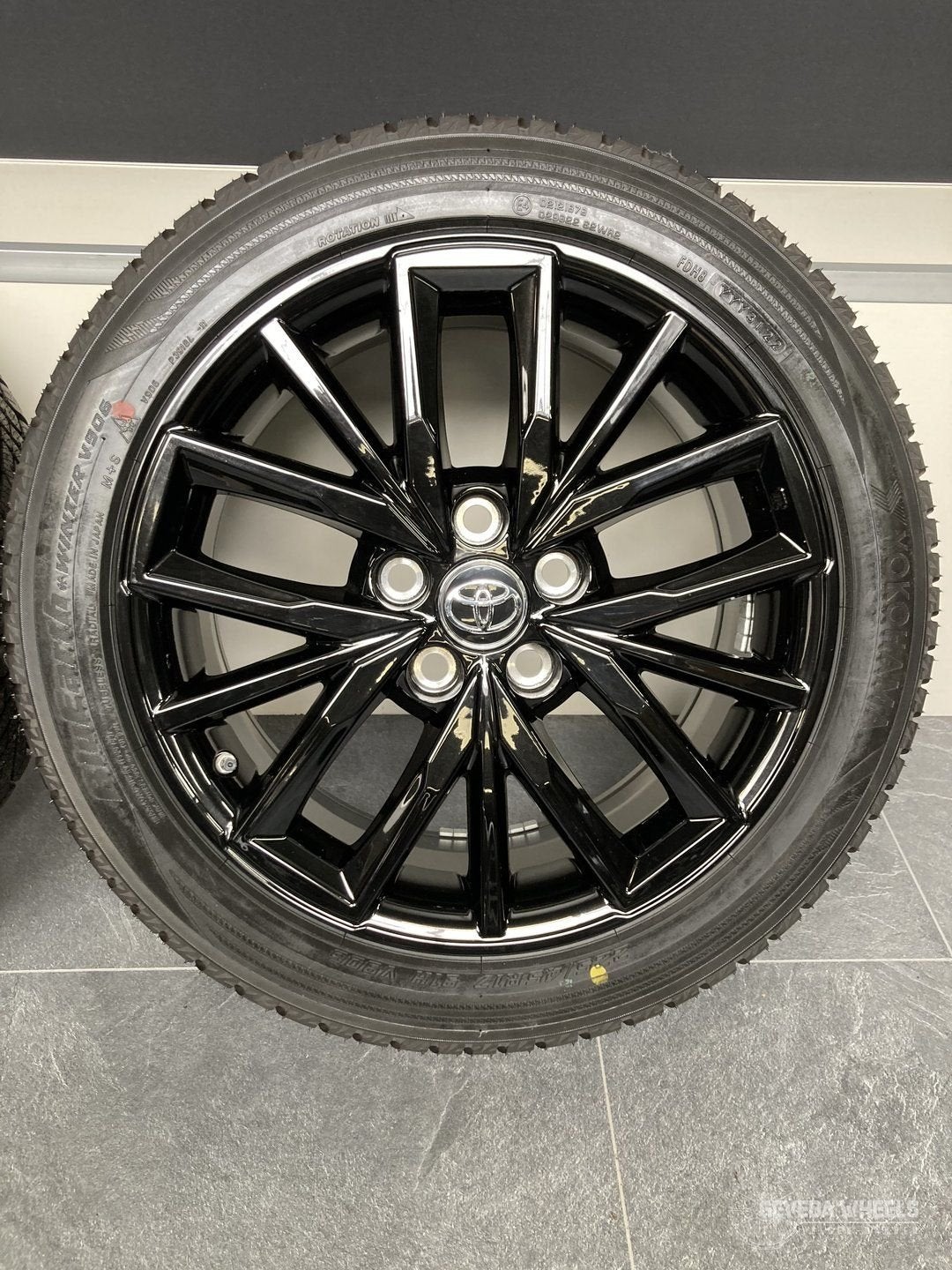 17” originele Toyota Corolla XII velgen winterbanden 5x114.3, Gebruikt, -, -, Banden en Velgen