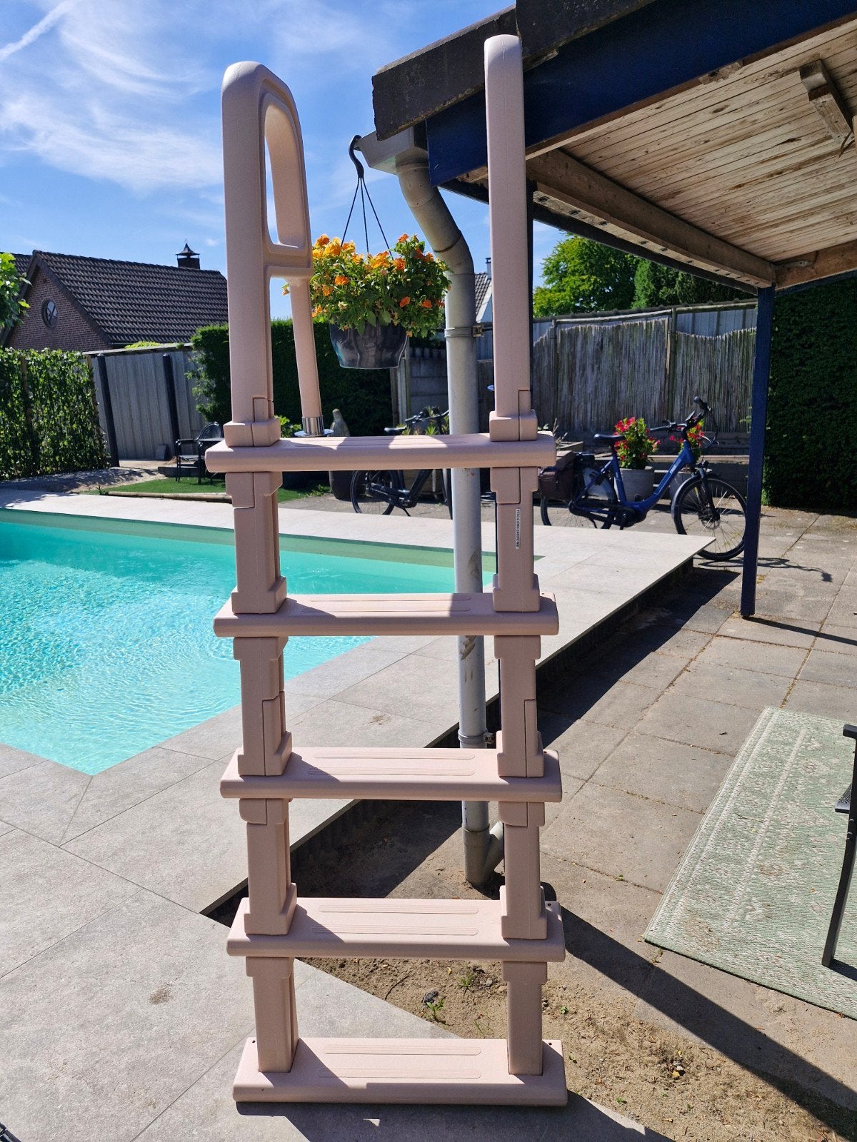 Zwembadladder - Robuust en Veilig, Tuin en Terras, Zwembaden, Overige typen, Nieuw, Minder dan 200 cm, Minder dan 200 cm