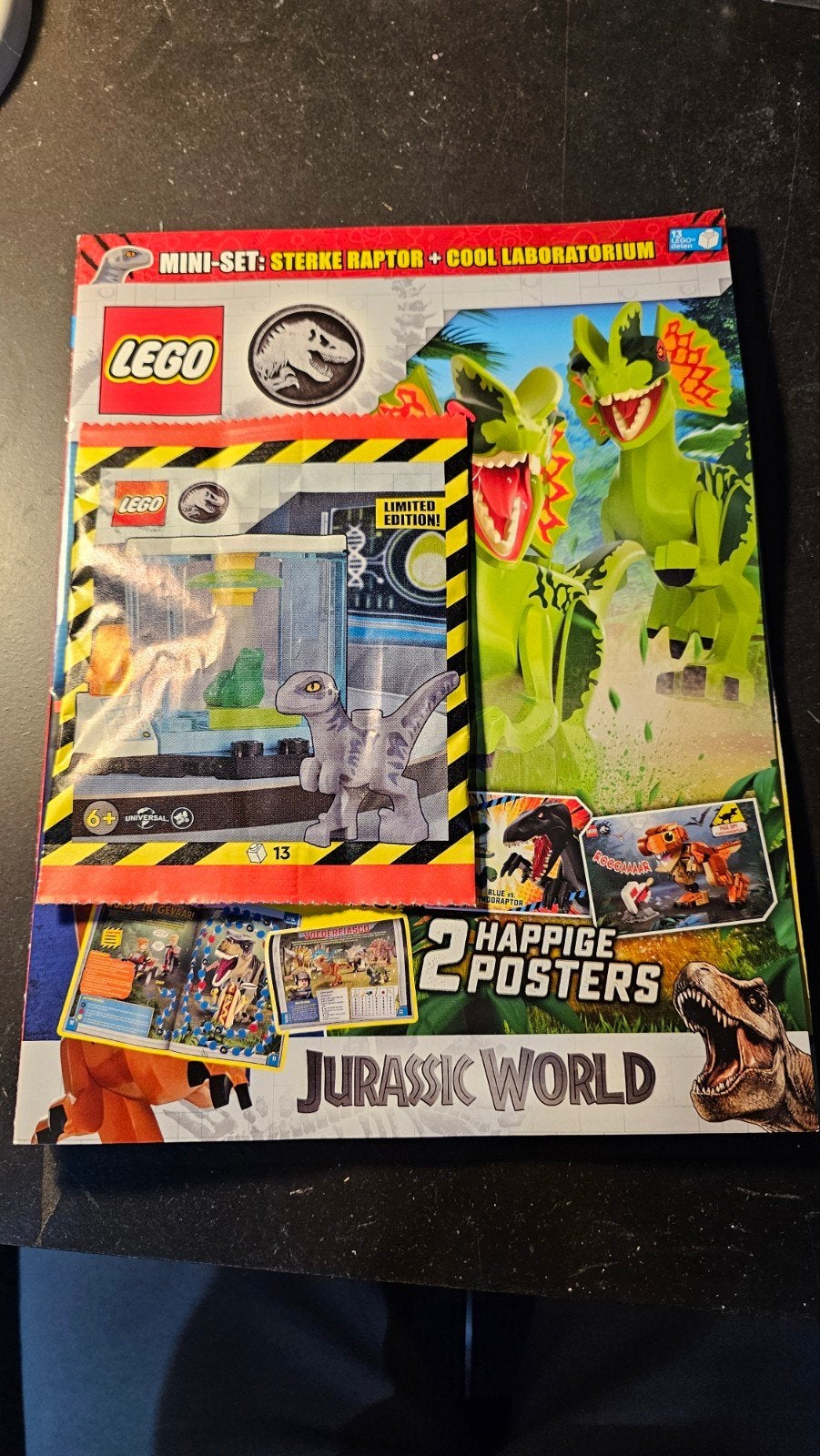LEGO Jurassic World tijdschrift nummer 3, Jurassic World, Lego, Nieuw, Ophalen of Verzenden