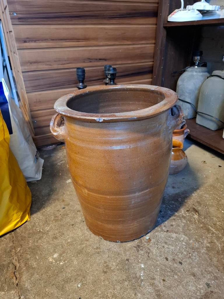 Grote Keulse pot - Vintage aardewerk voor decoratie, Ophalen