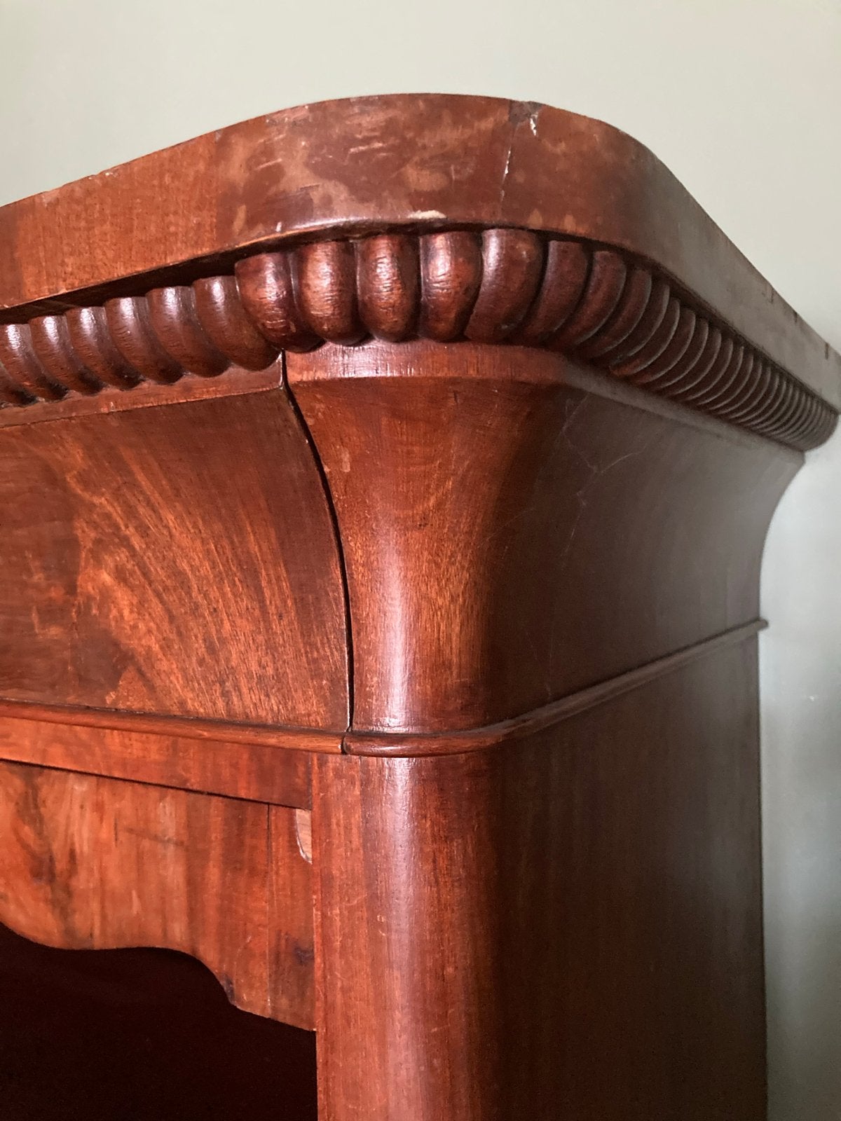 Antieke notenhouten secretaire - Opknapper, Ophalen