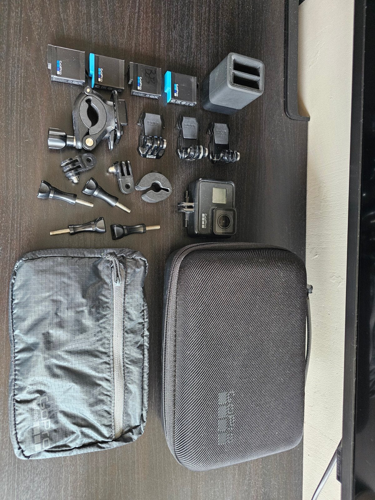 GoPro Hero 7 Black + uitgebreide accessoires set, Ophalen of Verzenden, GoPro