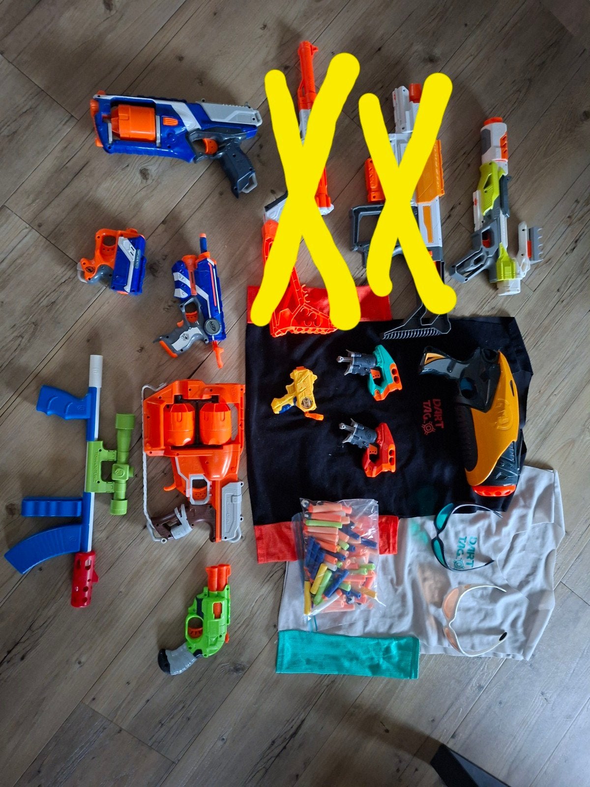 Set nerf pistolen en pijltjes, Ophalen of Verzenden