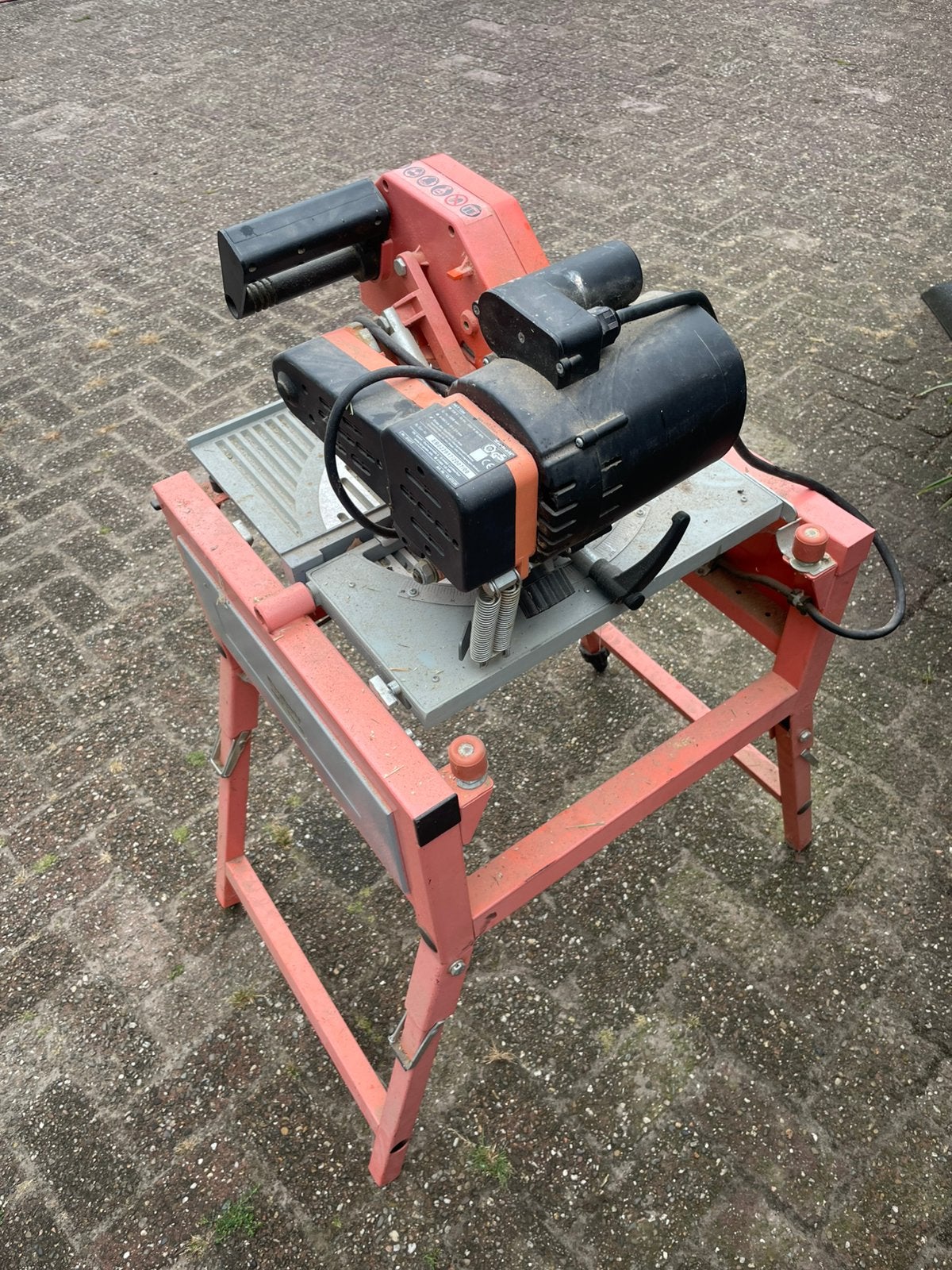 Flipoverzaag, Doe-het-zelf en Verbouw, Ophalen, Gebruikt, 600 tot 1200 watt, 30 tot 70 mm