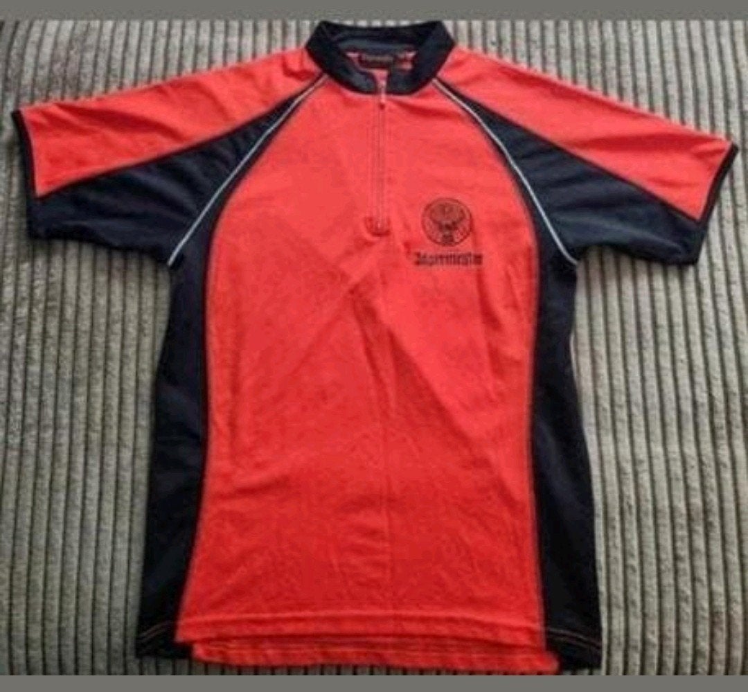 Jägermeister "Achtung Wild!" Heren Sportshirt maat M, Maat M, Ophalen of Verzenden, Zo goed als nieuw, Shirt