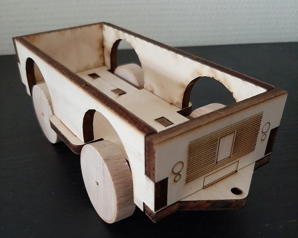 Houten bouwpakket  Continium Car. Nieuw, Ophalen of Verzenden, Nieuw, Bouwen