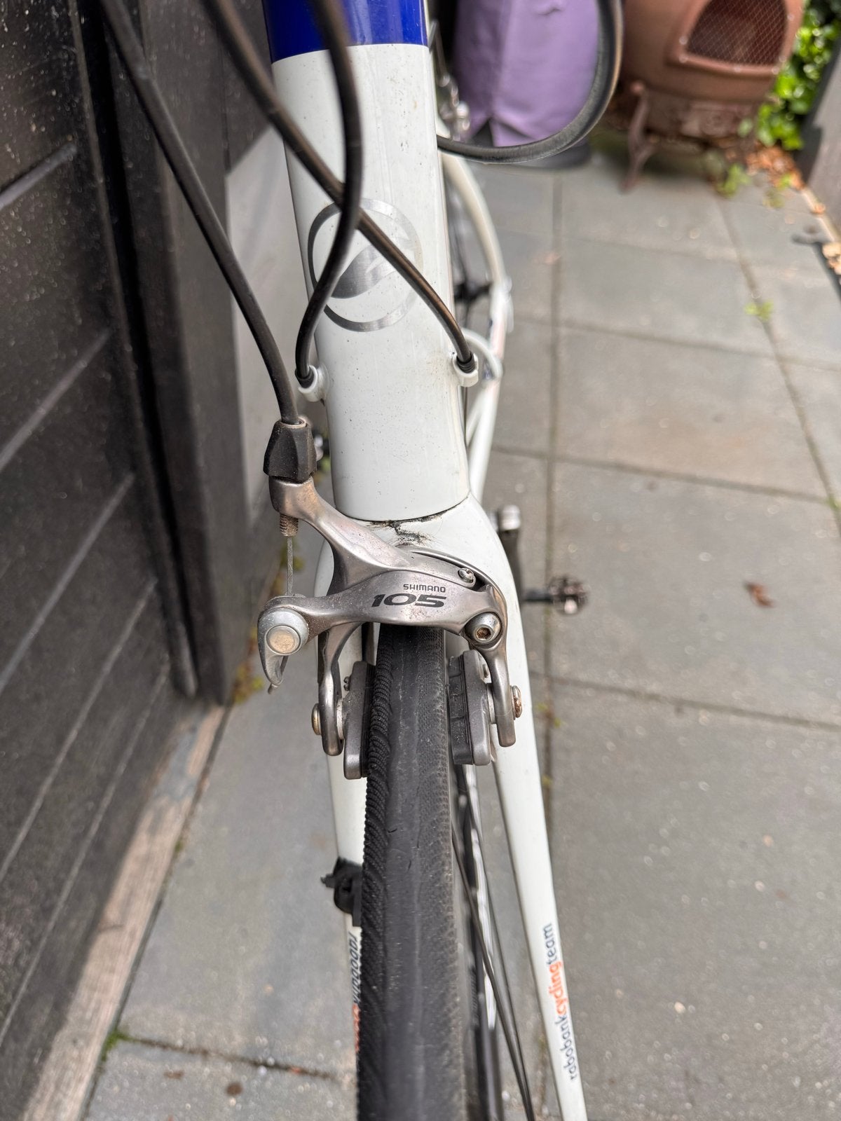 Giant racefiets Rabobank editie, Shimano 105, Ophalen, 28 inch, Gebruikt, Aluminium