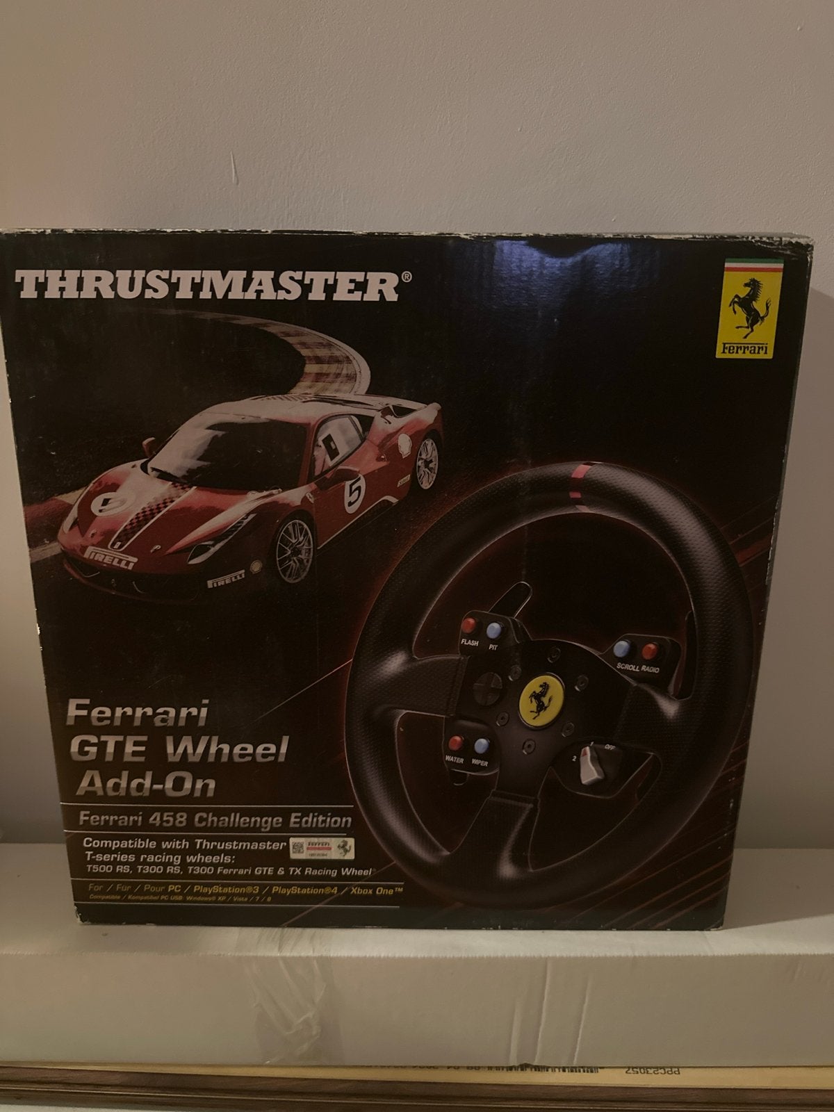 Thrustmaster Ferrari GTE Wheel Add-On - Zo goed als nieuw, Racestuur, Ophalen of Verzenden, Zo goed als nieuw, Thrustmaster