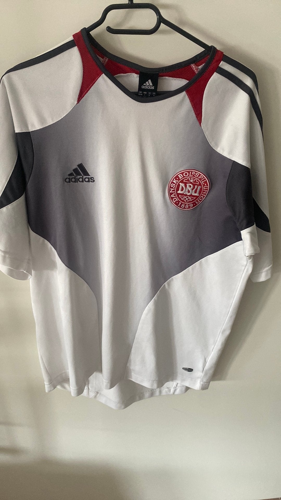 Denemarken voetbalshirt 2003 retro maat usa L, Ophalen of Verzenden, Zo goed als nieuw, Voetbal