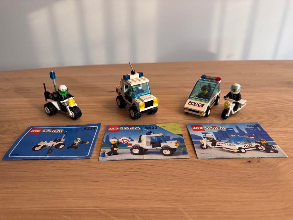 LEGO sets 6324 + 6533 + 6625, Lego, Ophalen of Verzenden, Zo goed als nieuw, LEGOLAND