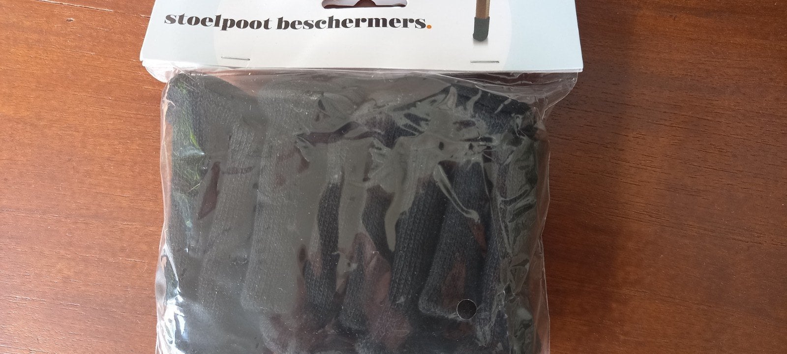 stoelpoot beschermhoesje beschermsokjes 8 stuks, Huis en Inrichting, Ophalen of Verzenden, Nieuw, Zwart, Vijf, Zes of meer stoelen