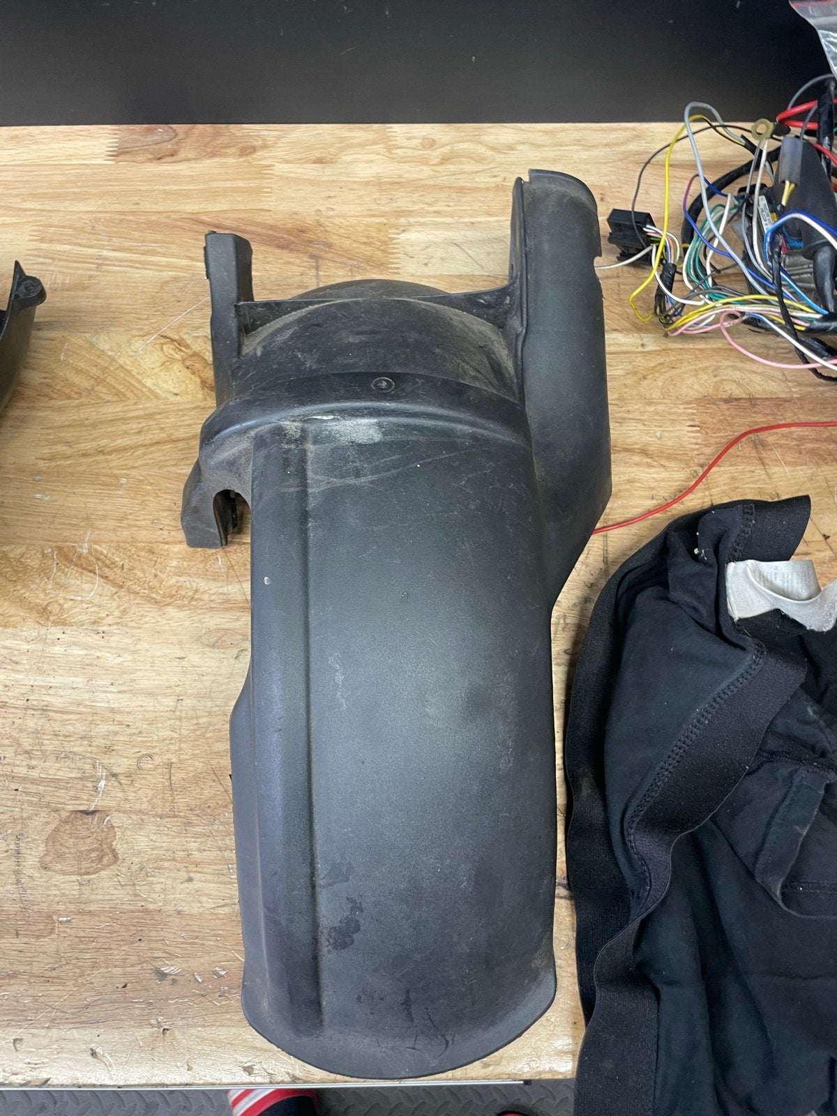 Origineel Zip Achterspatbord voor 4T en 125-180cc blokken, Ophalen of Verzenden, Gebruikt, Overige typen, Piaggio