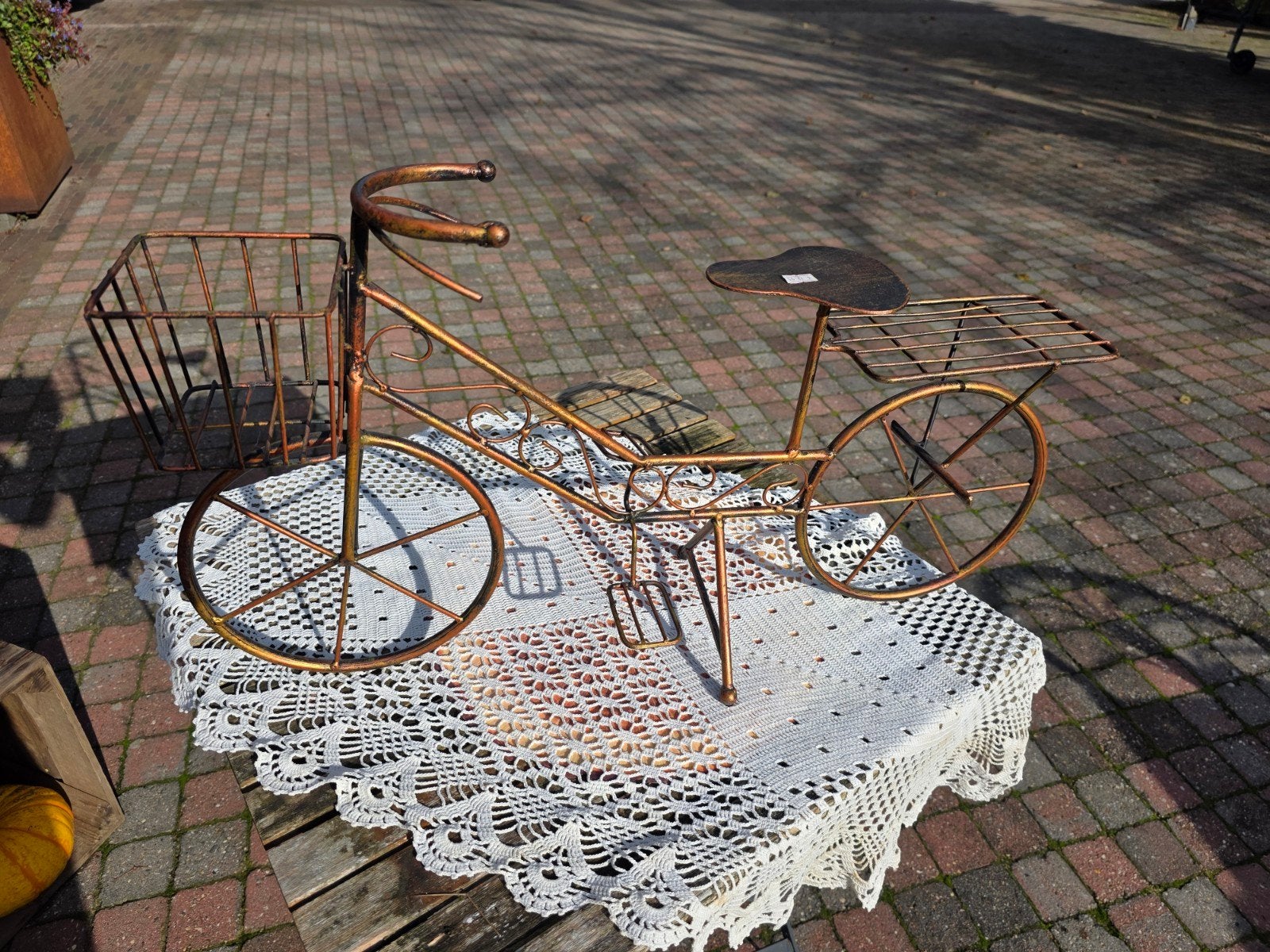decoratie fietsje nieuw, Ophalen, Nieuw, Rond, Hout