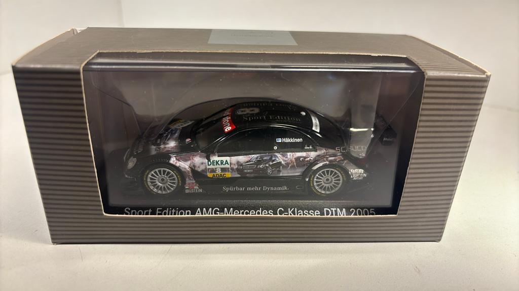 Mercedes c klasse sport edition amg dtm 2005 minichamps 1.43, Auto, Ophalen of Verzenden, MiniChamps, A