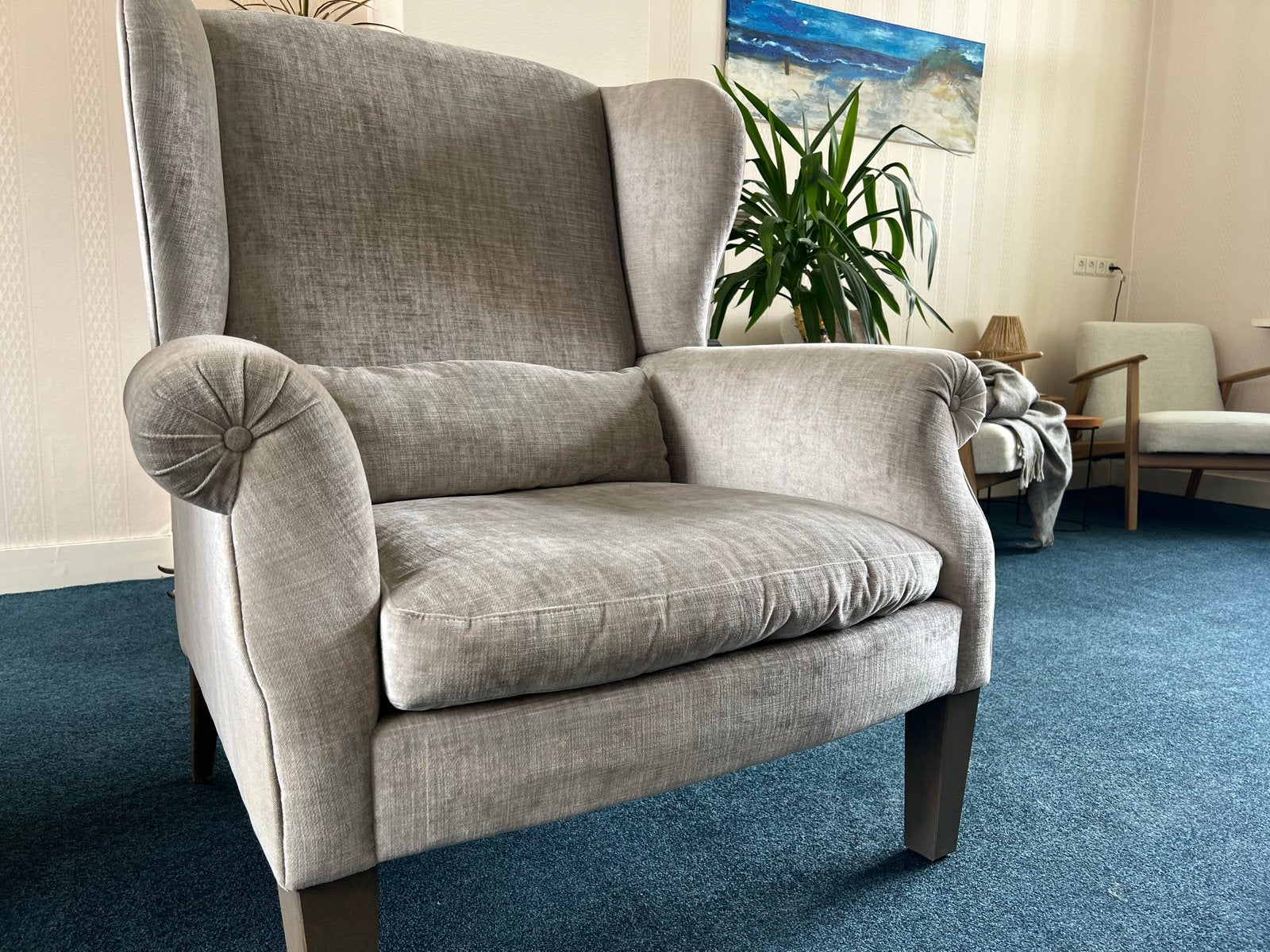 Stijlvolle aura Peeperkorn Fauteuil - Zo goed als nieuw, 100 tot 125 cm, Ophalen of Verzenden, Zo goed als nieuw, 75 tot 100 cm