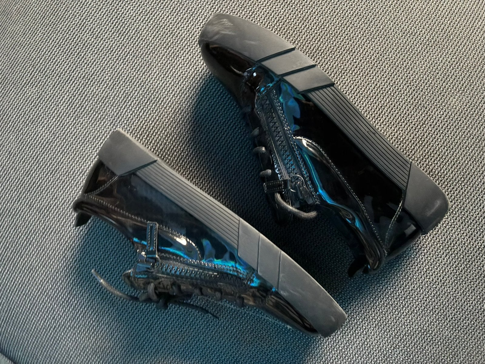 Gisueppe Zanotti Heren Sneakers Zwart Glans - Maat 39, Kleding | Heren, Schoenen, Ophalen of Verzenden, Zo goed als nieuw, Zwart