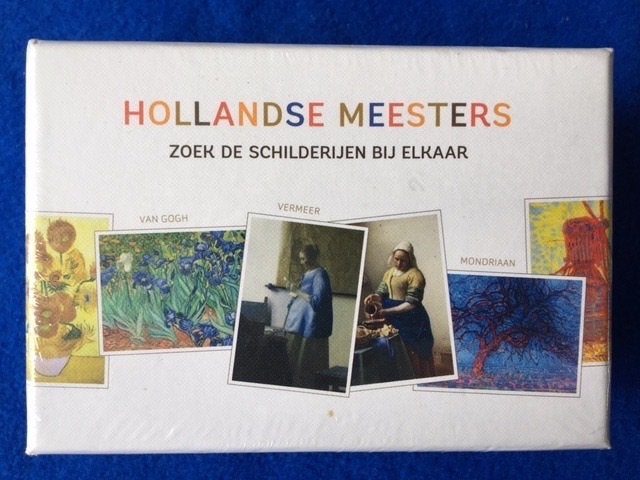Hollandse Meesters spel(welke schilderijen horen bij elkaar), Een of twee spelers, Ophalen of Verzenden, Zo goed als nieuw