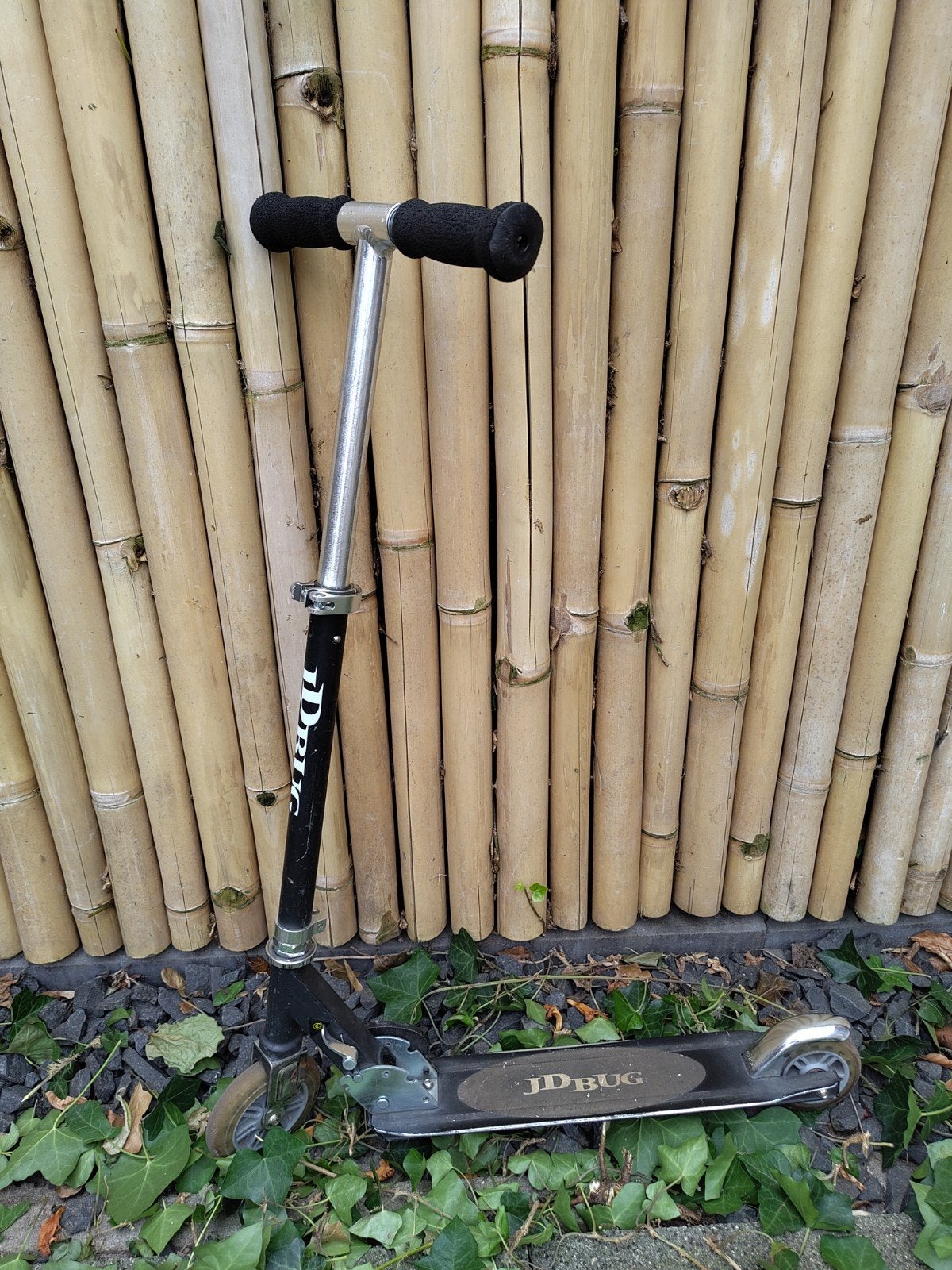 Zwarte step JDbug, Fietsen en Brommers, Steps, Ophalen, Gebruikt, Gewone step, JD Bug