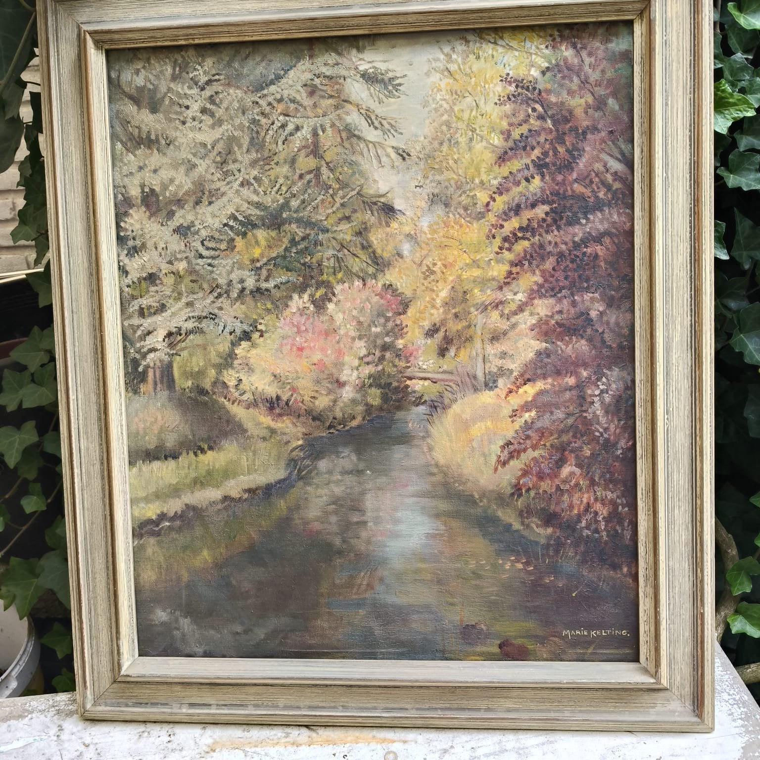 Marie Kelting(1886–1969)–verzameling schilderijen gesigneerd, Antiek en Kunst, Ophalen, Gedateerd, Overige onderwerpen, Doek