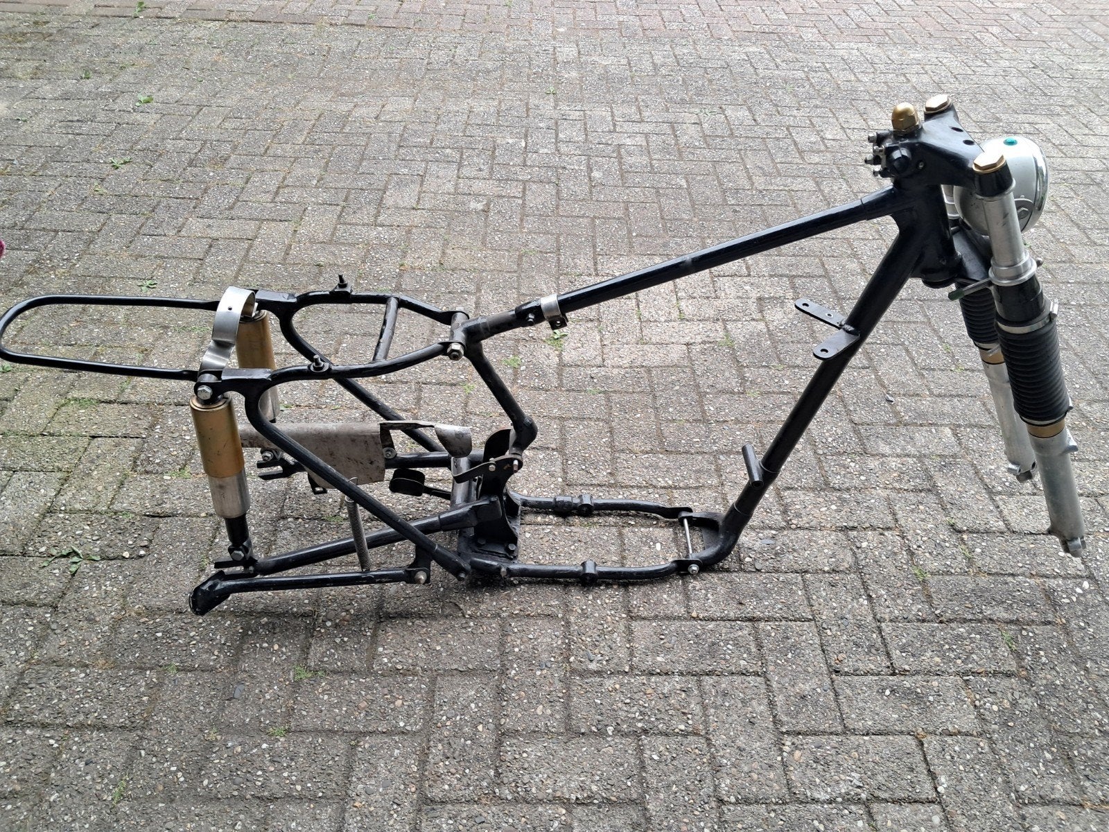 Ajs Matchless frame, Ophalen