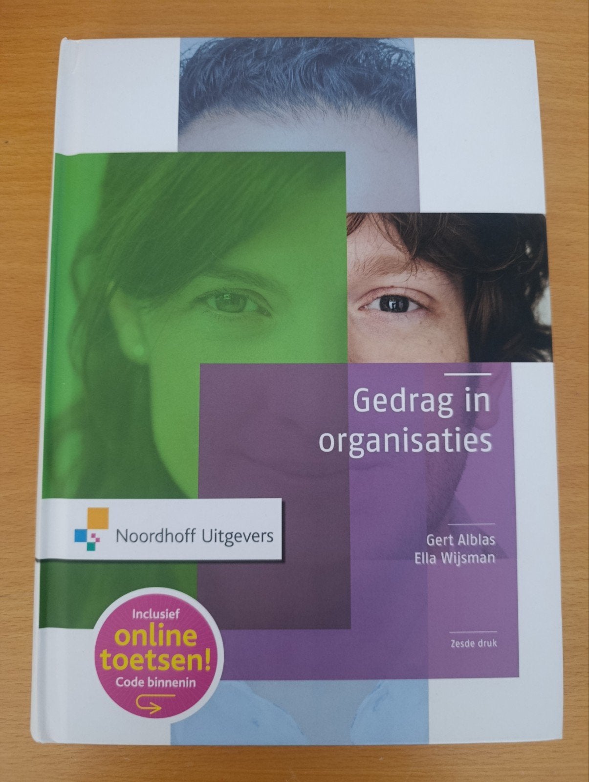 Gedrag in organisaties - Alblas en Wijsman, Boeken, Zo goed als nieuw, Gert Alblas, Ella Wijsman, Gamma, HBO