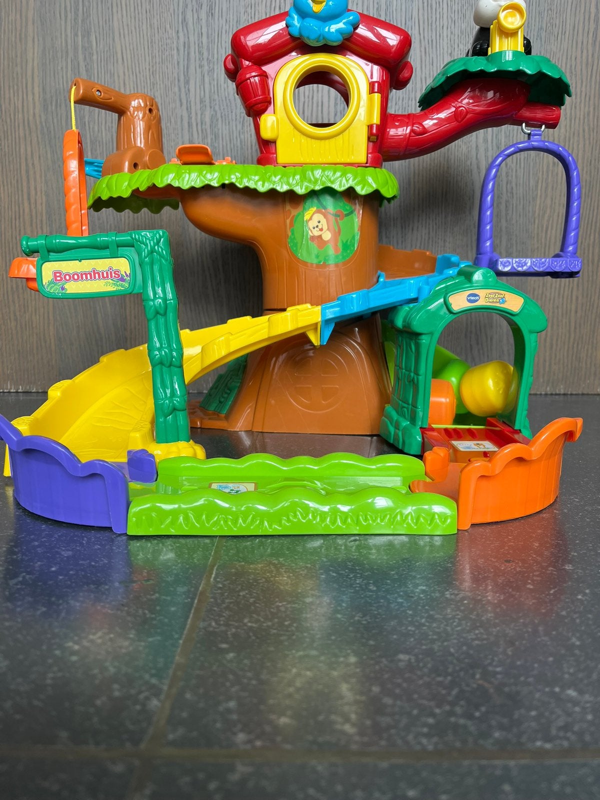 VTech Zoef Zoef dieren boomhuis / boomhut incl. Patty Panda, Ophalen of Verzenden, Zo goed als nieuw, 6 maanden tot 2 jaar