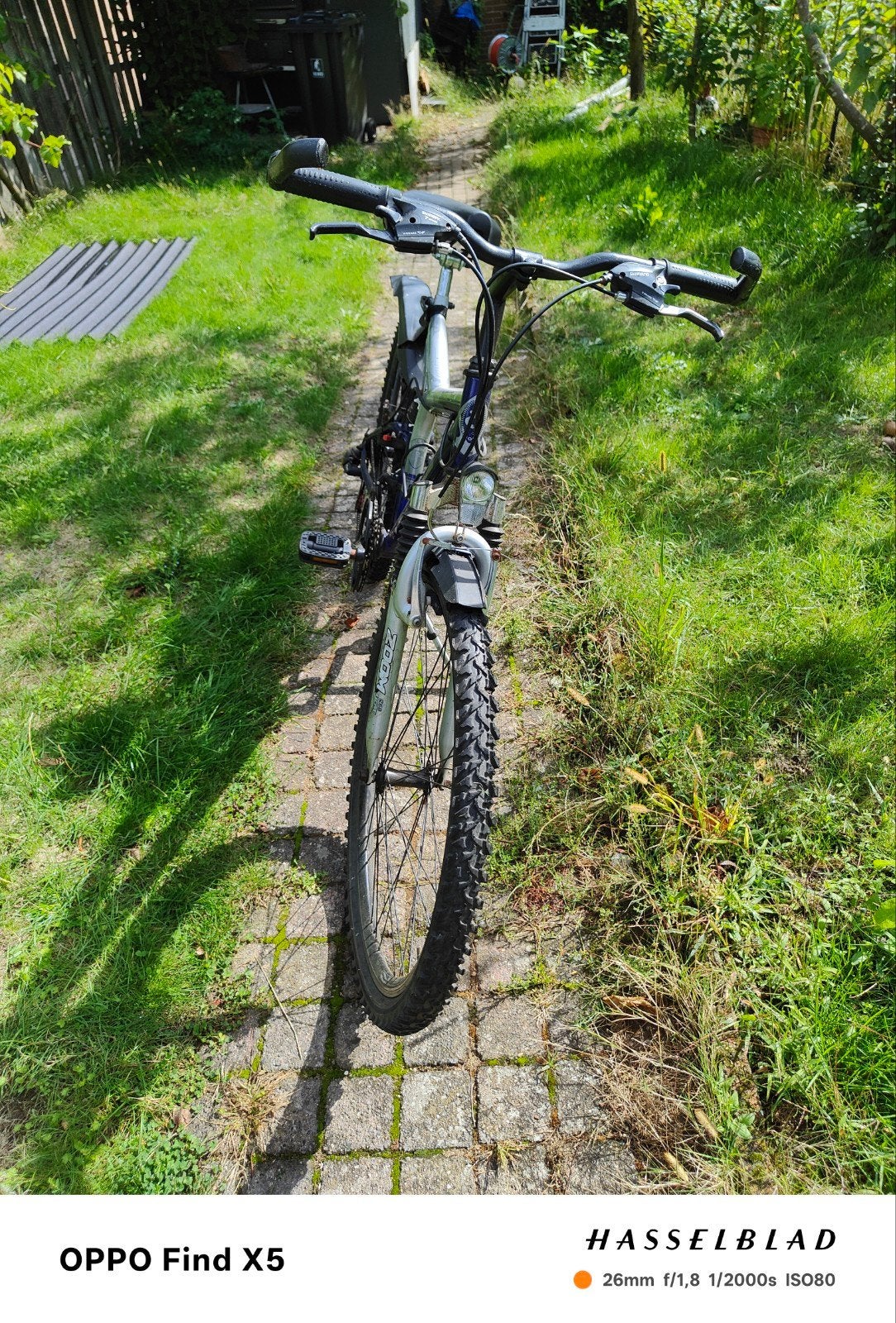 Mountainbike - Blauw/Zilver - Goede Staat, Fietsen en Brommers, Gebruikt, 53 tot 57 cm, Ophalen, Overige merken