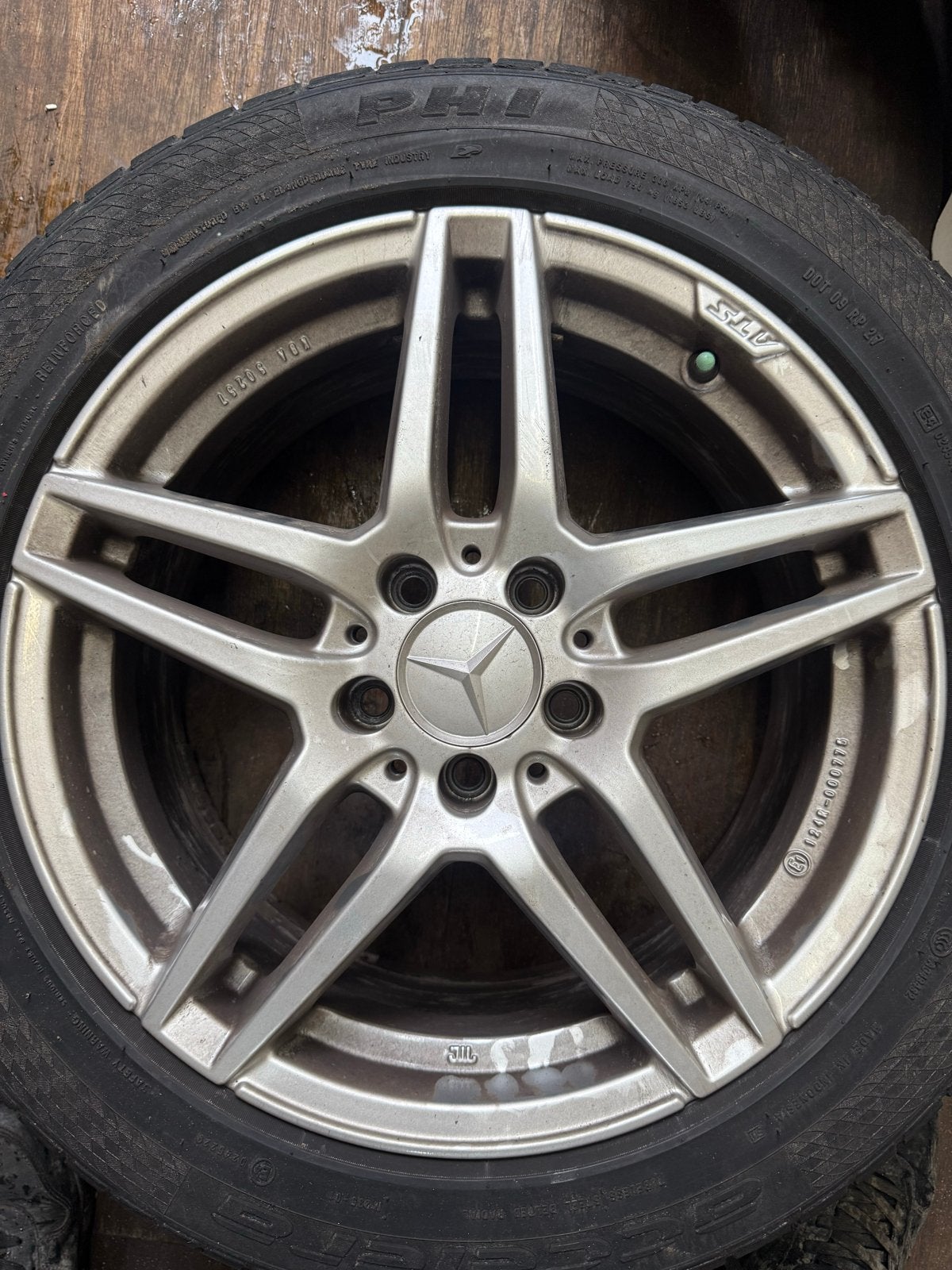 Mercedes-Benz Velgen vito 17”, Gebruikt, Overige, Banden en Velgen, 17 inch