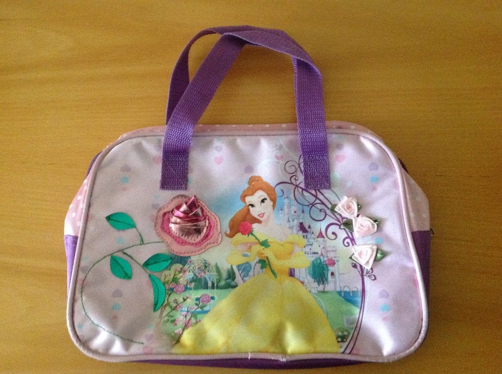 Disney Belle en het Beest -   Belle handtas - toilet tas -, Ophalen of Verzenden, Assepoester of Belle, Zo goed als nieuw, Tas, Koffer of Zak