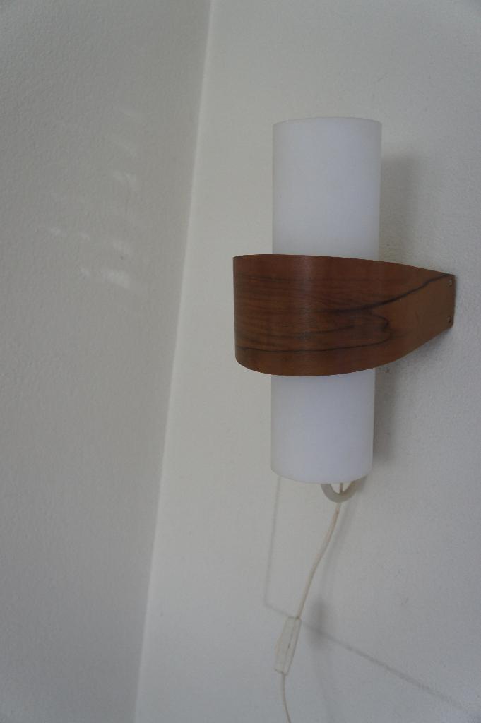Louis Kalff voor Philips vintage retro jaren 60 wandlamp, Ophalen of Verzenden, Gebruikt, Glas, Vintage