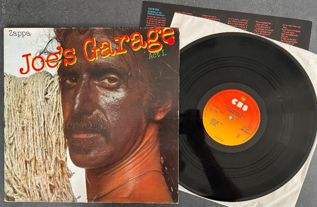 FRANK ZAPPA - Joe's garage ( LP ), LP, Ophalen of Verzenden, Zo goed als nieuw, Gatefold hoes
