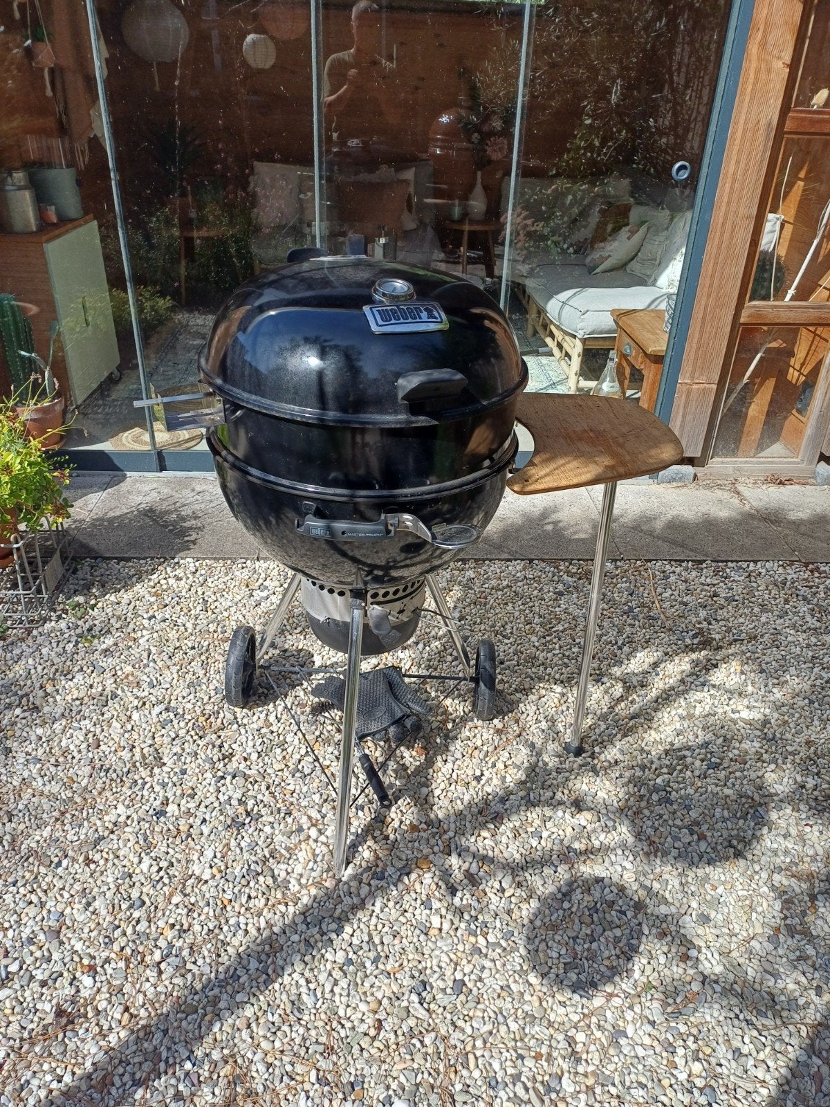 Weber Master-Touch met heel veel extra accessoires, Ophalen, Gebruikt, Weber