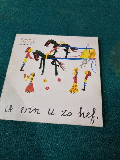-boekje kinderen schrijven koningin juliana, Boeken, Ophalen of Verzenden