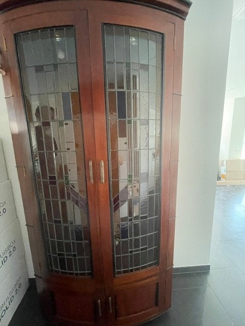 servieskast, Ophalen, Gebruikt, 100 tot 150 cm, Glas