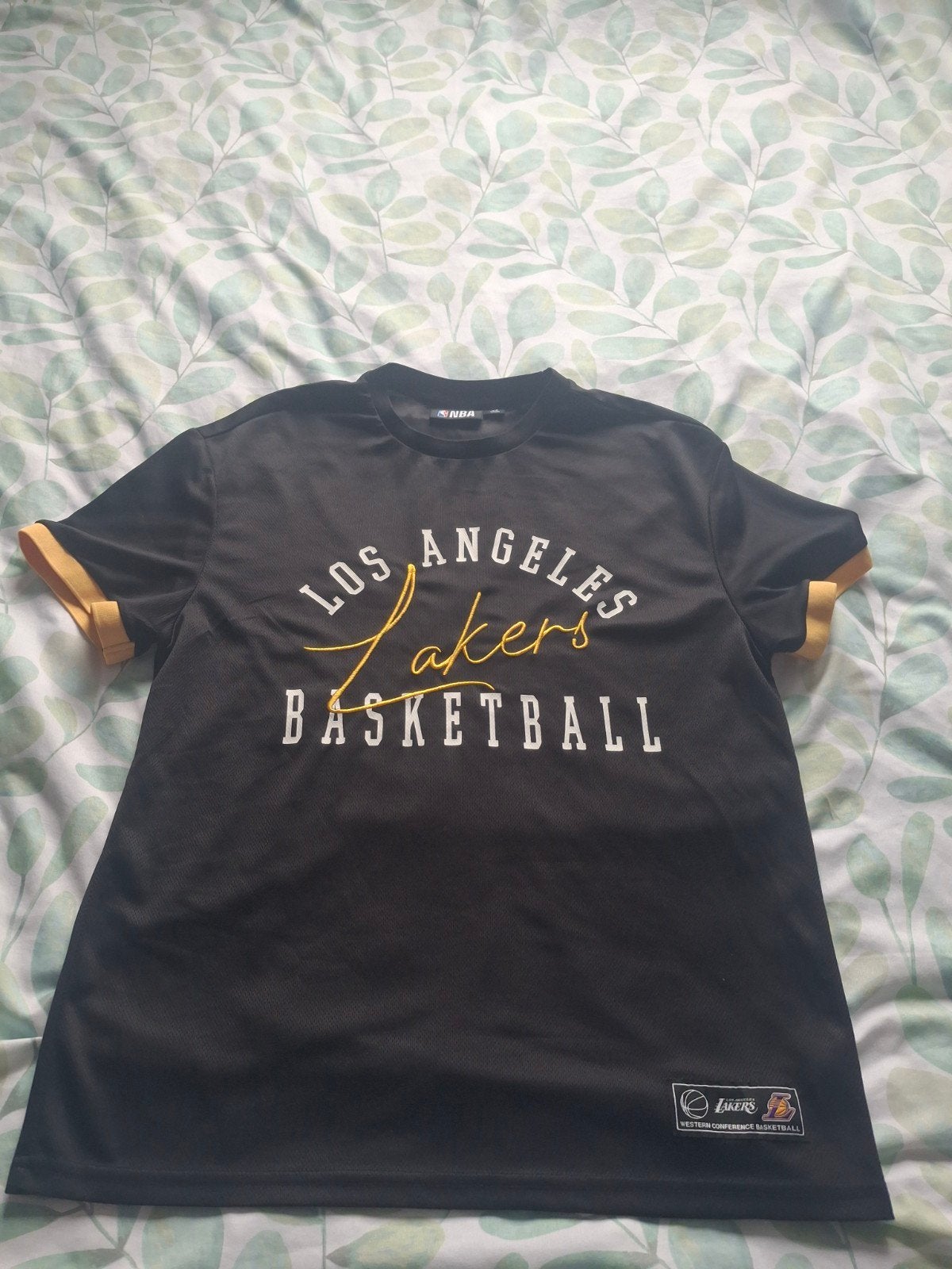 Nieuw NBA Los Angeles Lakers T-shirt, Zwart, Nieuw, Algemeen, Maat 46 (S) of kleiner