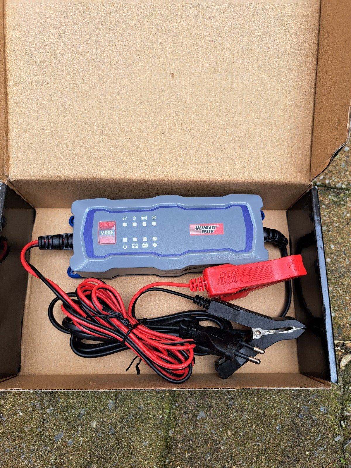 Ultimate Speed Acculader ULG 3.8 B1 6V/12V, Ophalen of Verzenden, Nieuw, Universele onderdelen