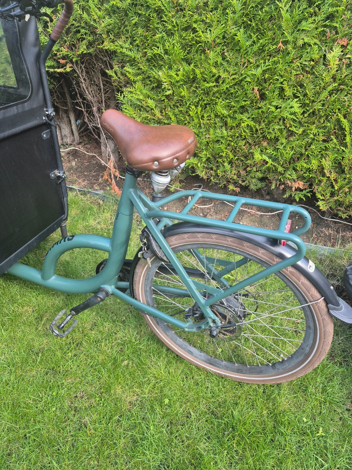 Bimas bakfiets met Joco maxi cosi steun, Fietsen en Brommers, Ophalen