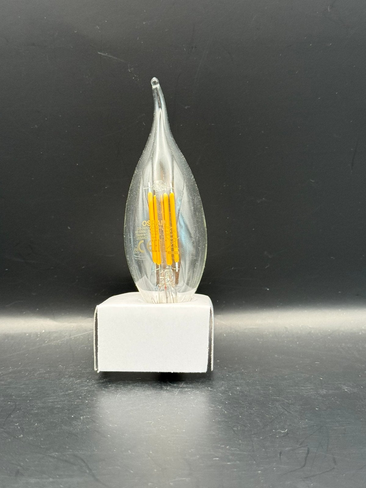 Osram LED Filament Kaarslamp E14 4W (40W) Warm Wit, Led-lamp, Osram, E14 (klein), Nieuw