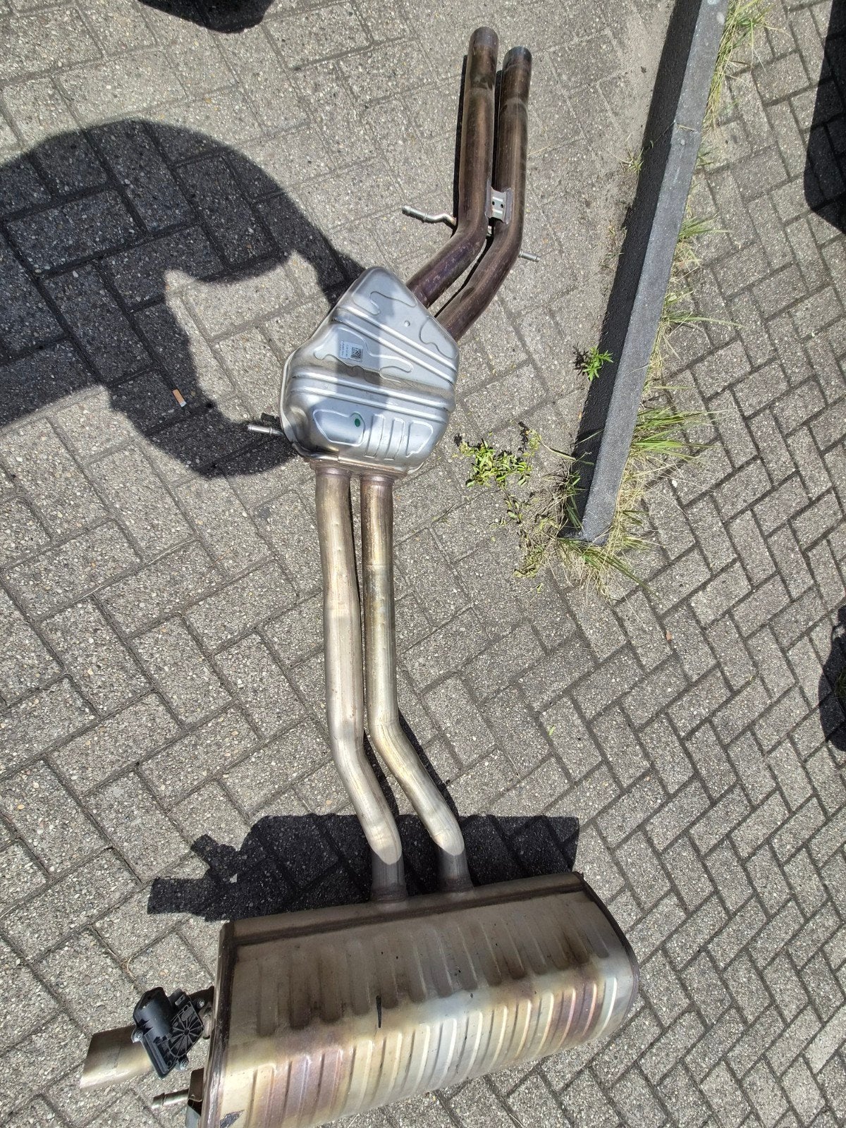 Porsch Cayenne 9Y0/9Y3 Uitlaat, Ophalen of Verzenden, Gebruikt, Porsche