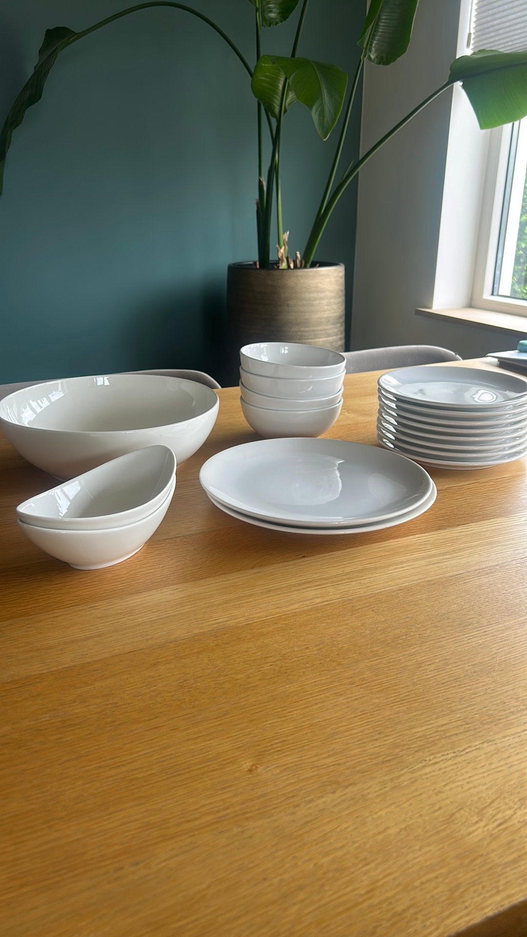 Servies, Huis en Inrichting, Ophalen, Aardewerk, Overige stijlen, Bord(en)