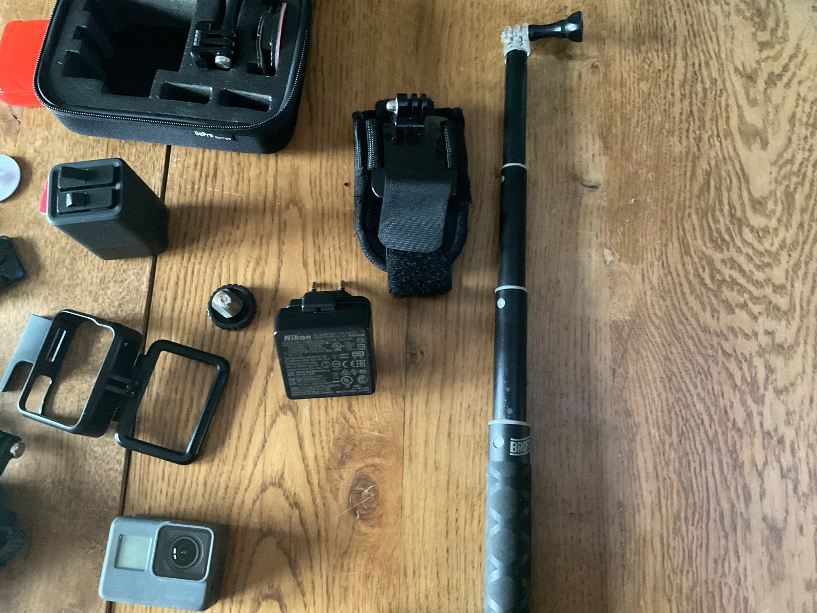 GoPro Hero 5 met uitgebreide accessoires set, Audio, Tv en Foto, Actiecamera's, Ophalen, Gebruikt, GoPro