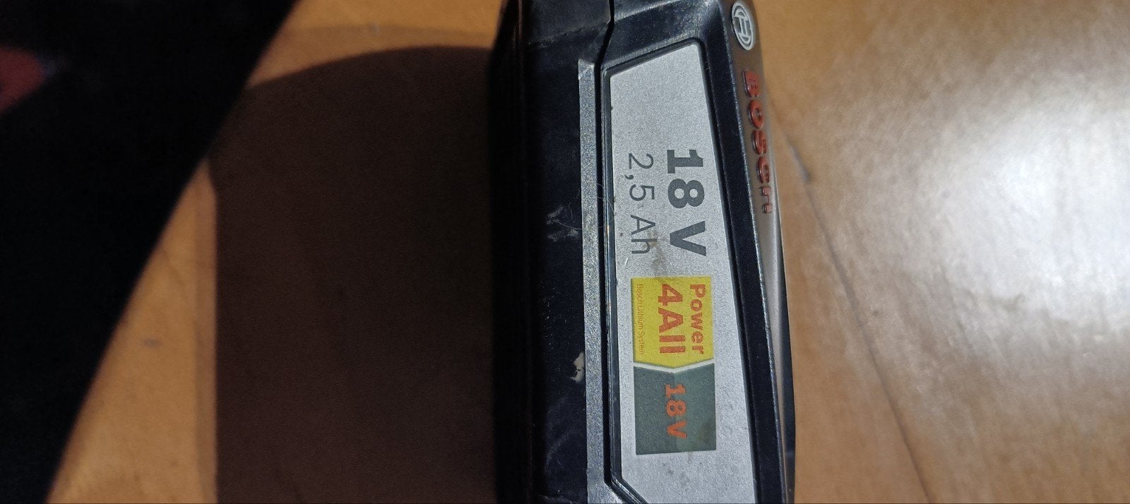 Bosch Power For All 18V 2.5 Ah Accu, Ophalen of Verzenden, Gebruikt