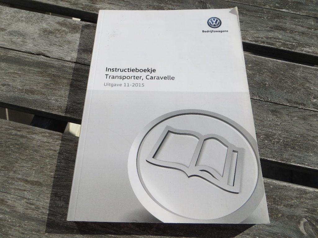 Instructieboek Volkswagen Transporter T6, VW Caravelle 2015, Ophalen of Verzenden