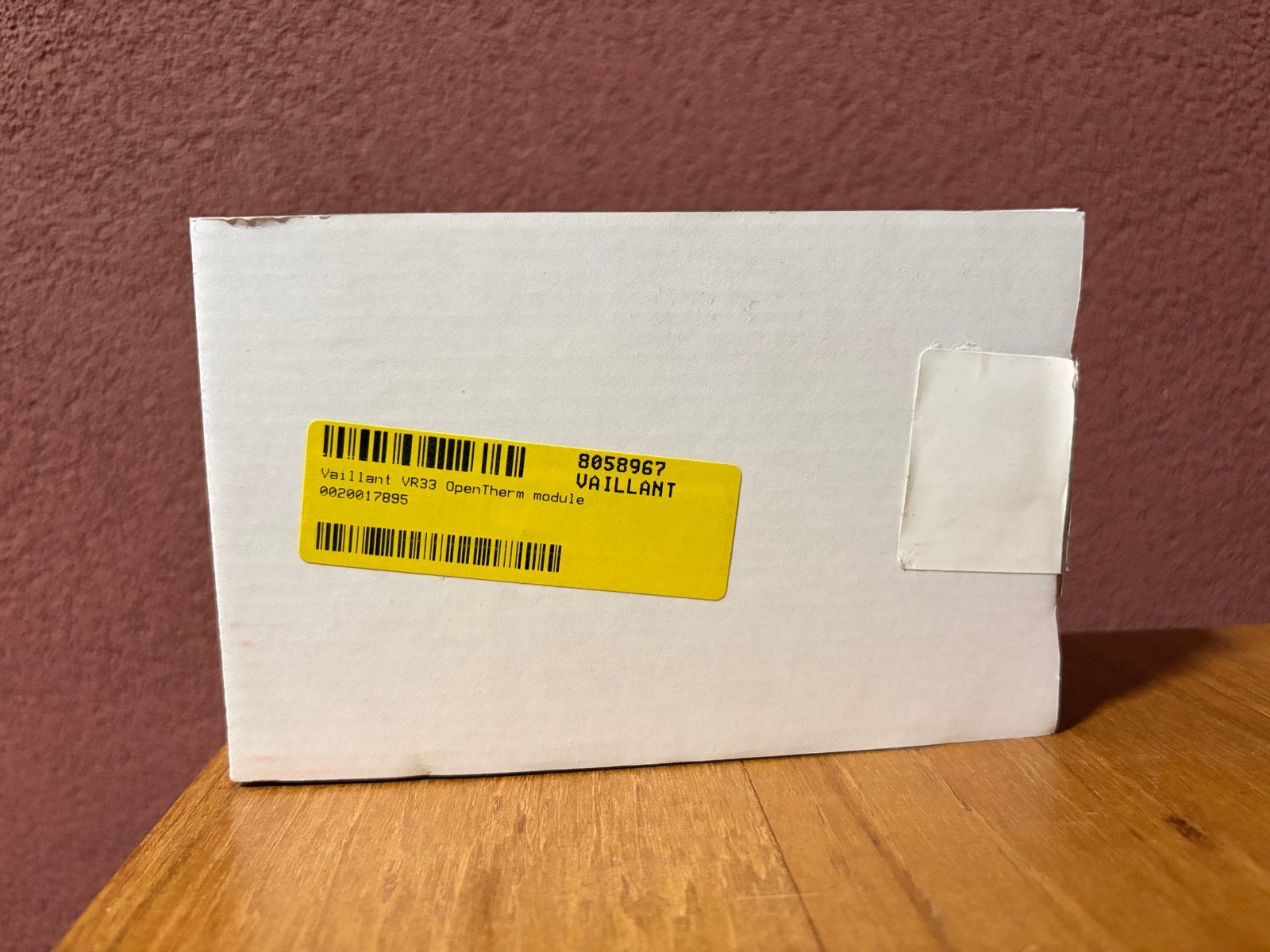 Vaillant V33 Opentherm Module NL, Ophalen of Verzenden, Slimme thermostaat, Nieuw