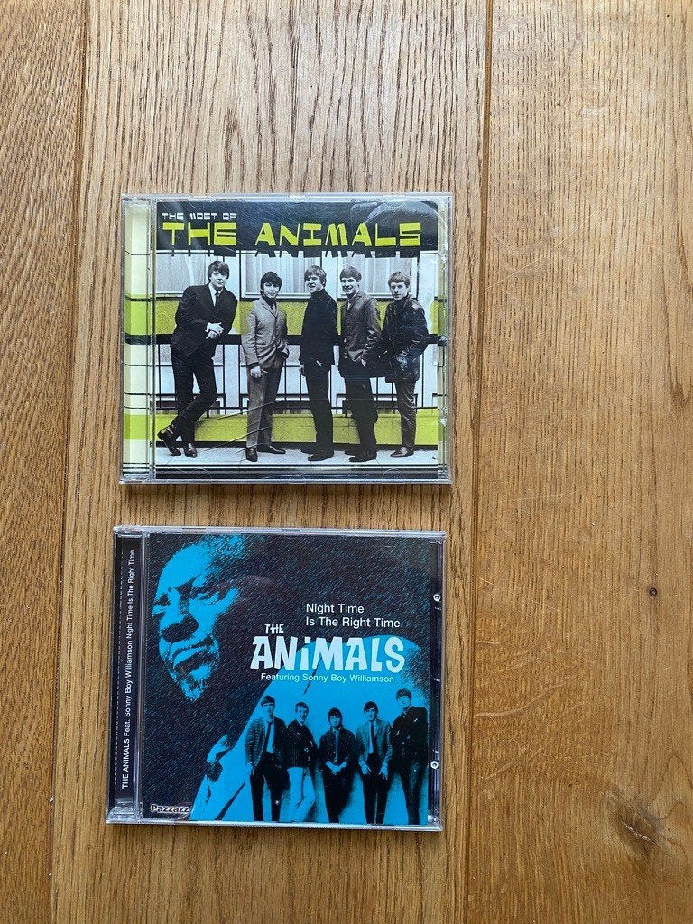 2 CD's Eric Burdon / Animals & Sonny Boy Williamson. Nieuw, Ophalen of Verzenden, Zo goed als nieuw